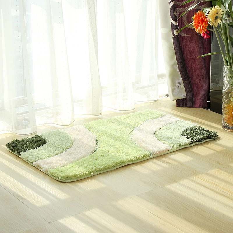 Non-Slip Water Absorben Ultra-Soft Bath Rug Machine Washable