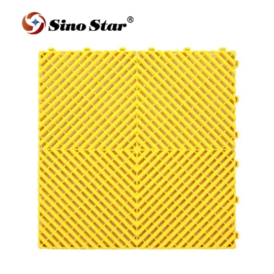 Alfombra de entrada entrelazada modular de 11 mm de altura Sino Star con tamaño personalizado Ss